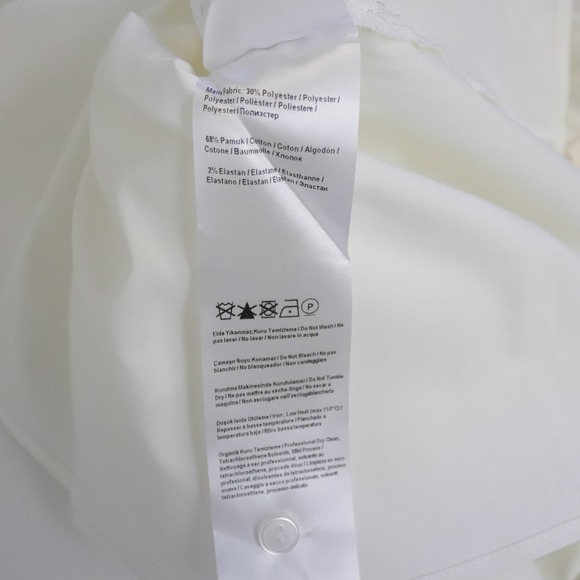 NWT Exquise Anthropologie The Tobie Pleated Blouse Double-Buckle Edition Large - Picture 10 of 11